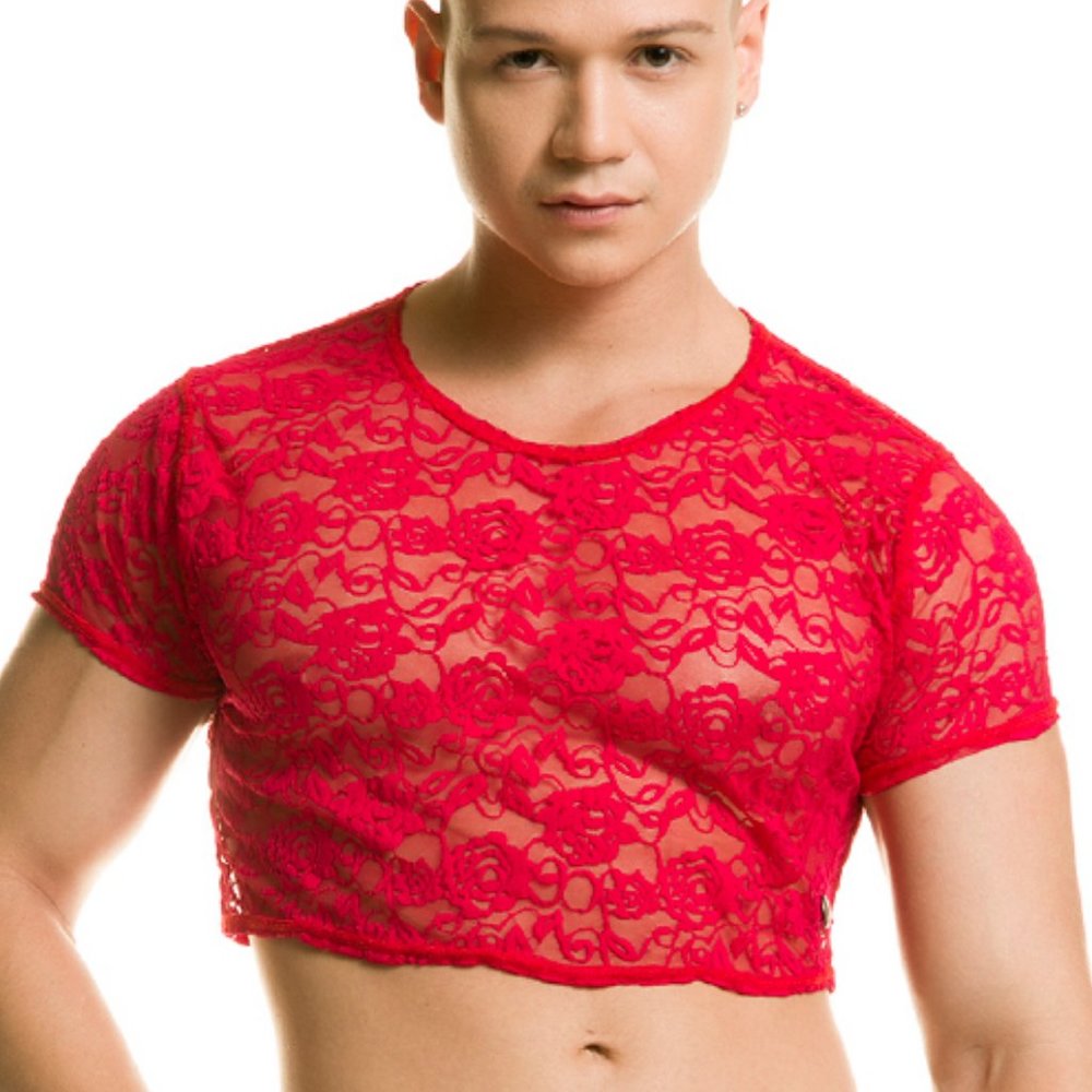 GIGO REDEMPTION RED CROP TOP